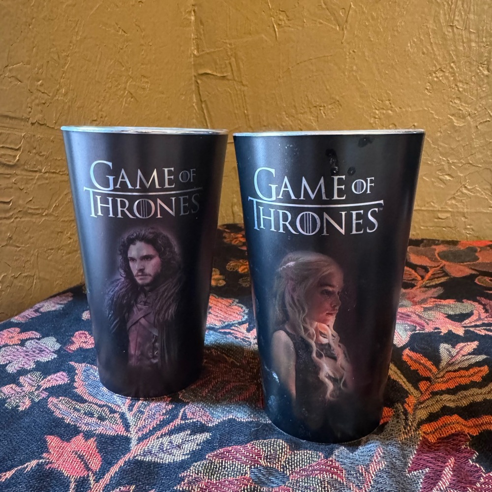 Game of Thrones Black Tumbler Set